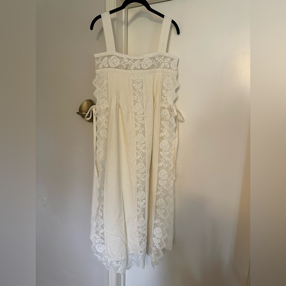 Poppy Lace Trim Dress Size 00 - Picture 6 of 8